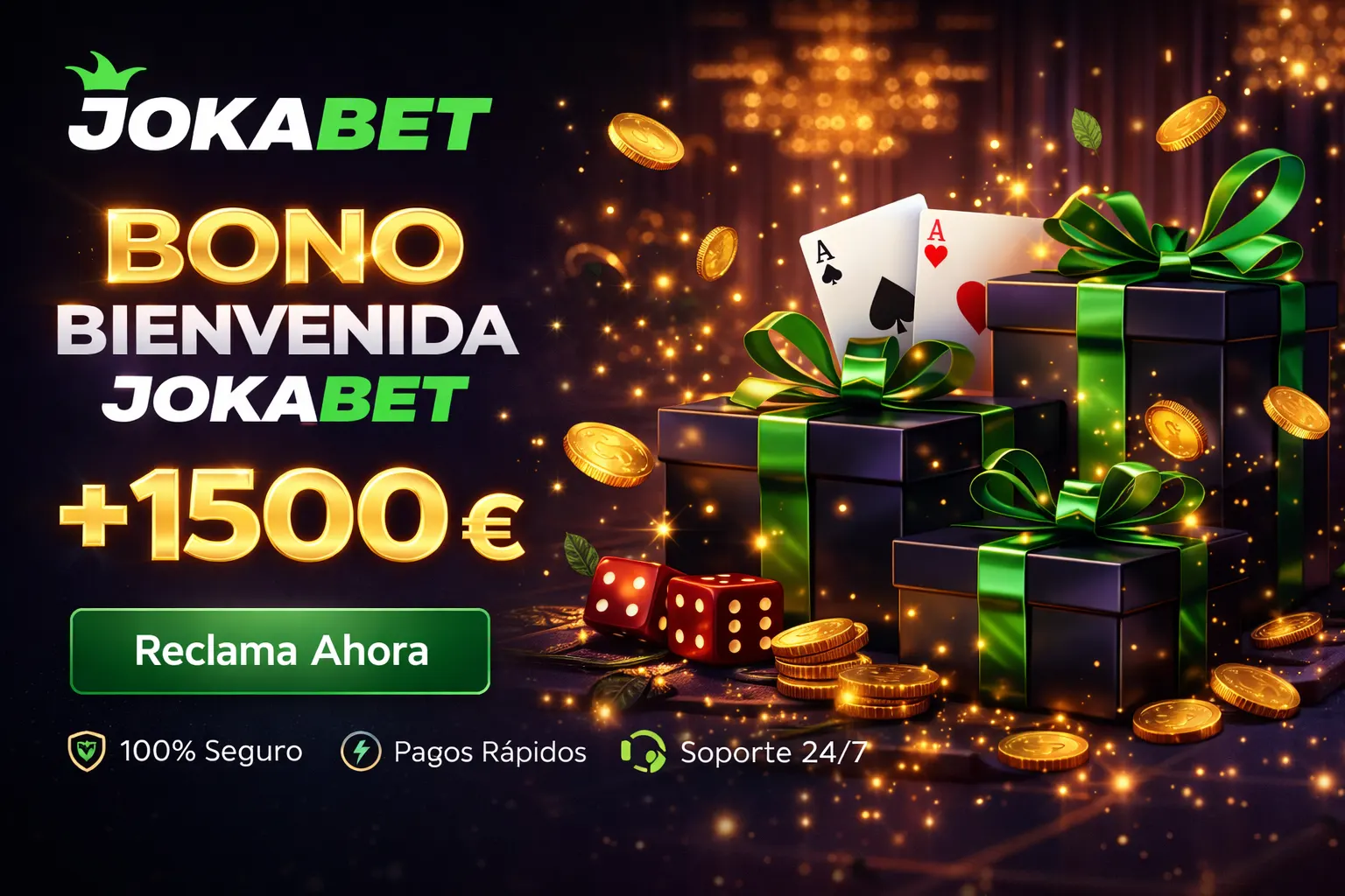 Bono Jokabet 1500 euros y 250 giros explicado en la reseña