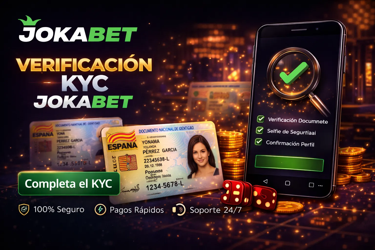 Control de identidad y protección de menores en Jokabet